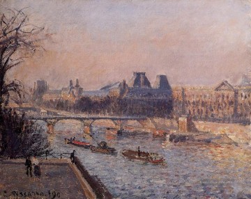  1902 - der Lamellen Nachmittag 1902 Camille Pissarro Landschaft Fluss